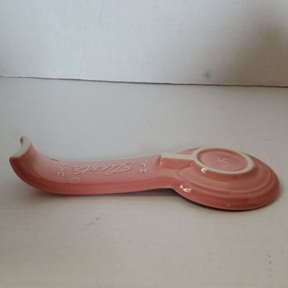Fiestaware Fiesta CERAMIC Spoon Rest Plate Dish Peony Pink - Picture 7 of 12